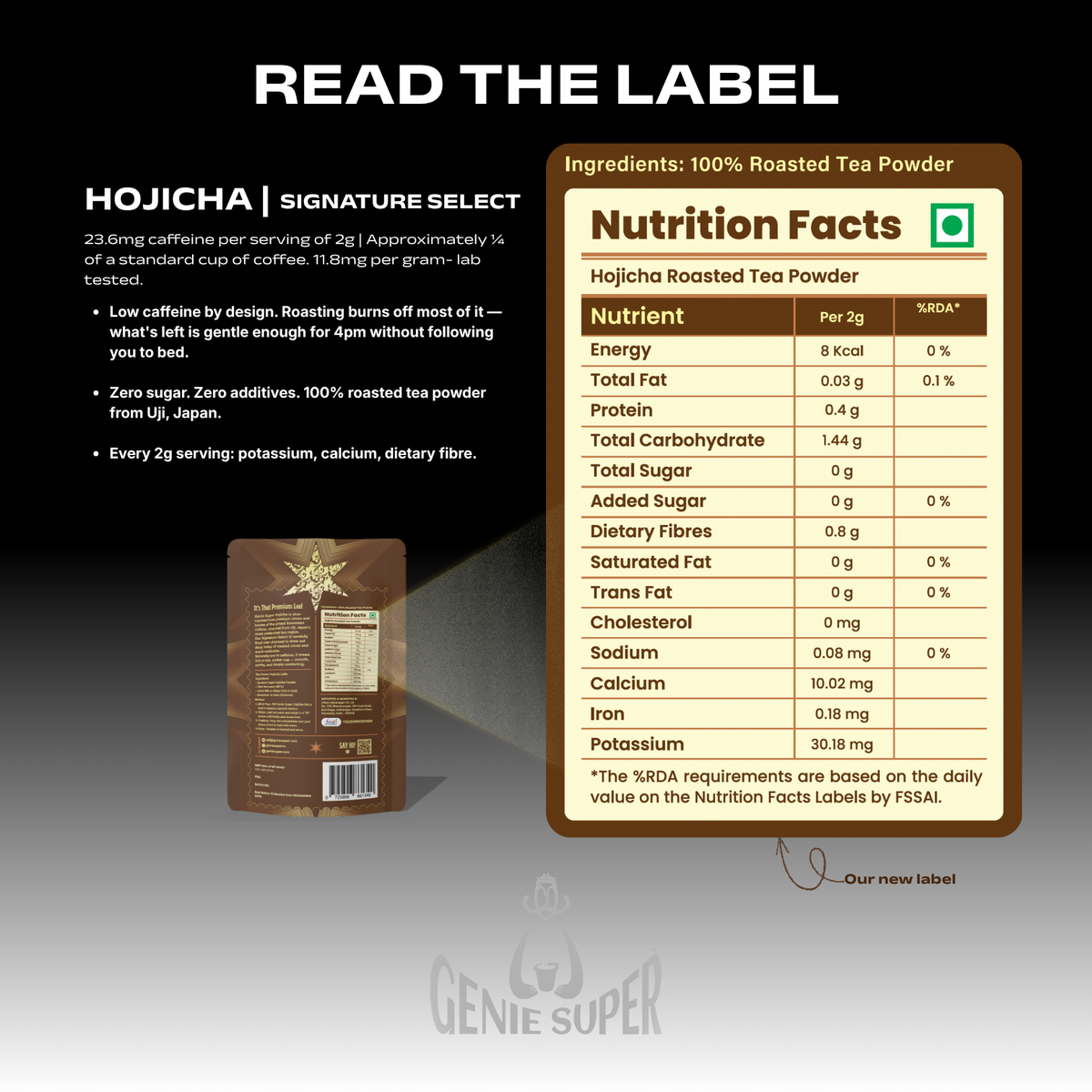 Product label